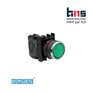 پوش باتن استارت باکالیت با جای لامپ اماس مدل B130DY