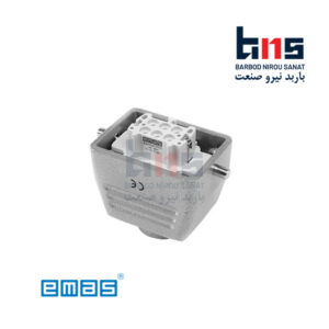 سوکت فرمان 6 پین مادگي کناره اماس EBM06PU10
