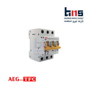 کلید مینیاتوری سه فاز 25 آمپر آ ا گ مدل DE93 کد C25