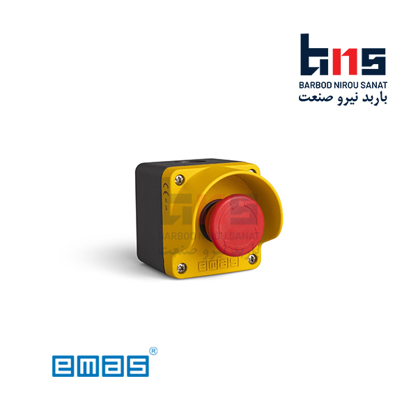 جعبه کنترل با کلید امرجنسی بدون لیبل اماس M1C200E40